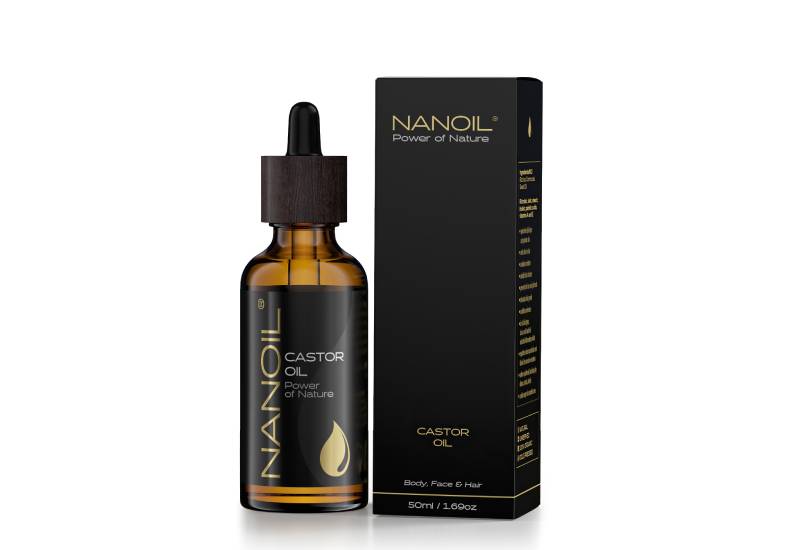 Nanoil Rizinusöl für Haut und Haare